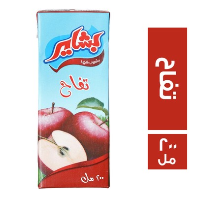 بشاير عصير تفاح - 200 مل