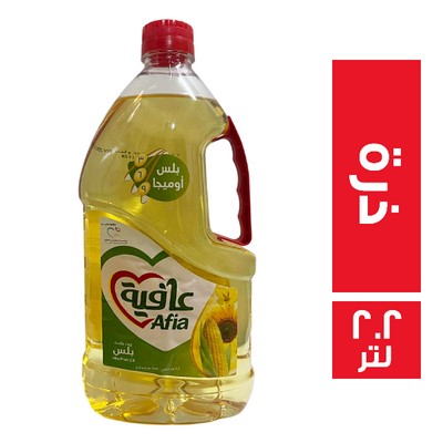 عافية بلس زيت ذرة - 2.2 لتر