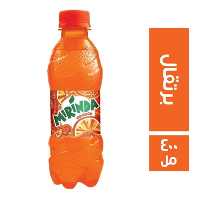 ميرندا مشروب غازي بطعم برتقال تربو - 400 مل