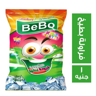 بيبو عصير مشروب بطعم الفراولة بطيخ - 1 ج